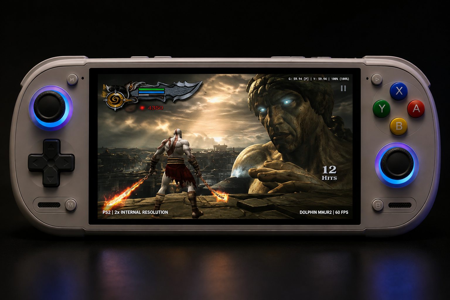 Retroid Pocket 6 AMOLED 120Hz display