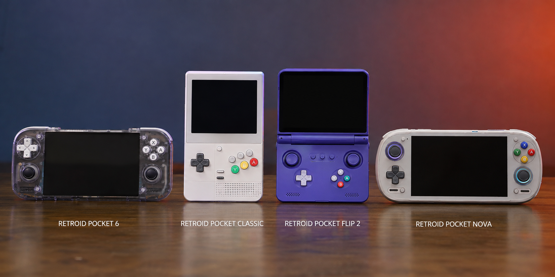 Overview of the Retroid Pocket 2026 models